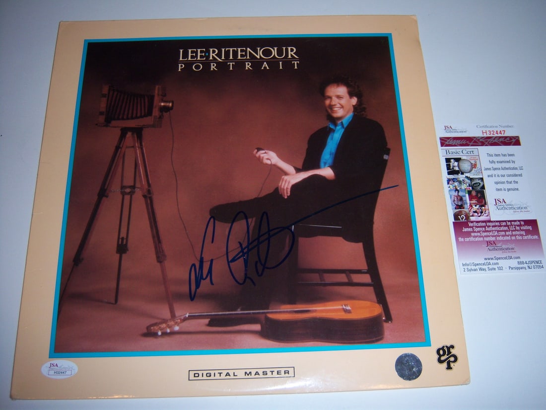 Signed Lee Ritenour LP Record Album with JSA COA Authentication (1 of 1)