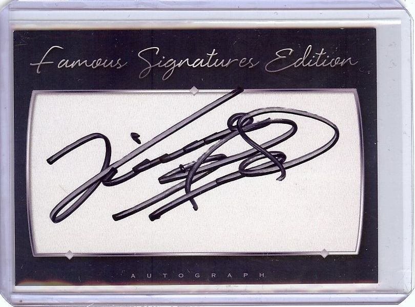 Vince Gill Authentic JSA Certified Signed Cut Signature Trading Card Size (1 of 3)