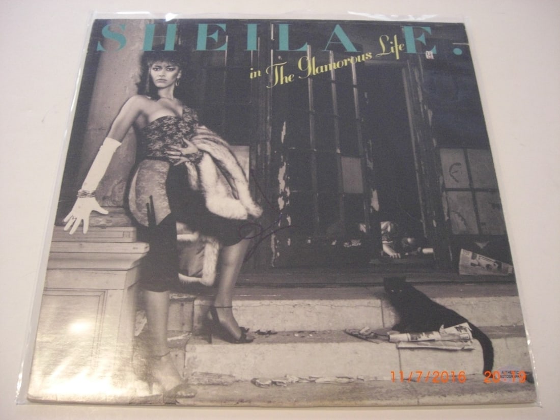 Sheila E The Glamorous Life LP Signed by Prince Mead Chaskey Holographic Autograph (1 of 1)