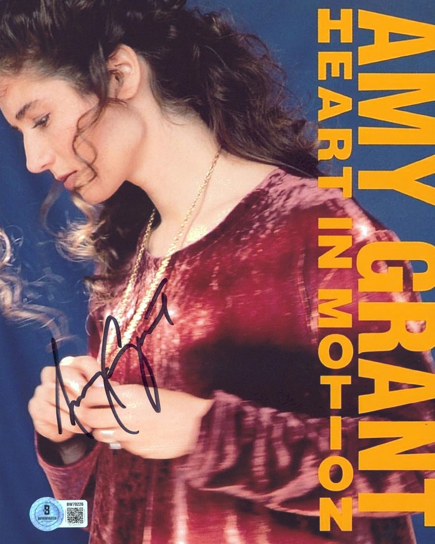 Amy Grant signed BAS authenticated 8x10 vertical photo (1 of 1)