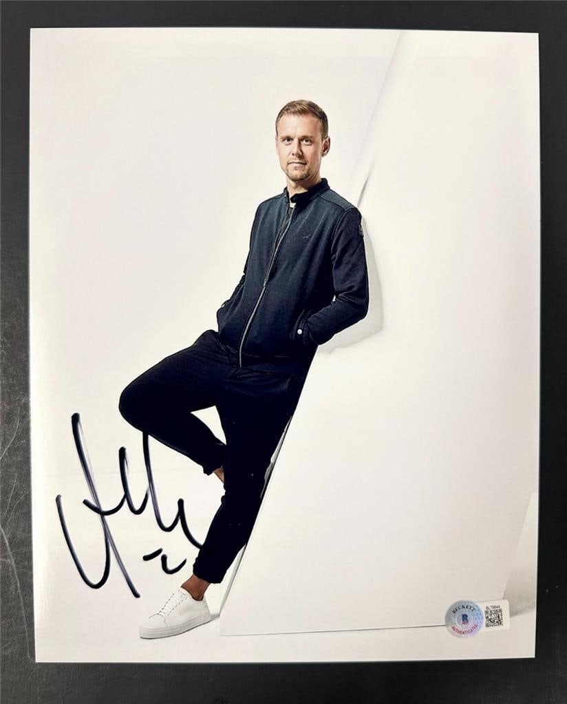 Autographed 8x10 Photo of Armin Van Buuren with Beckett Authentication (1 of 3)