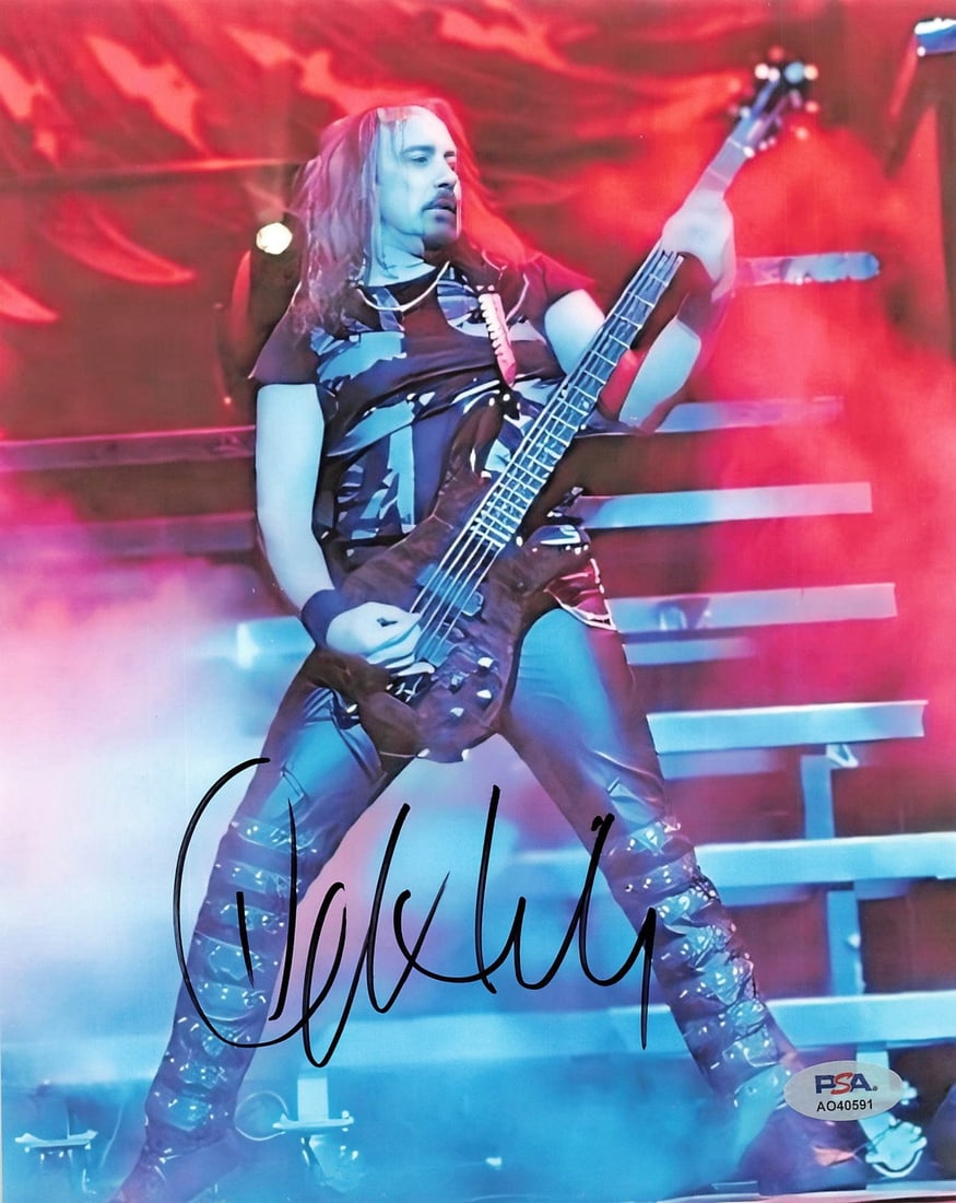 Ian Hill Signed 8x10 Photo PSA/DNA Authenticated Judas Priest (1 of 1)
