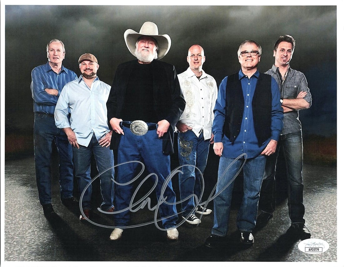 Charlie Daniels Autographed 8x10 Photo JSA Certified (1 of 1)