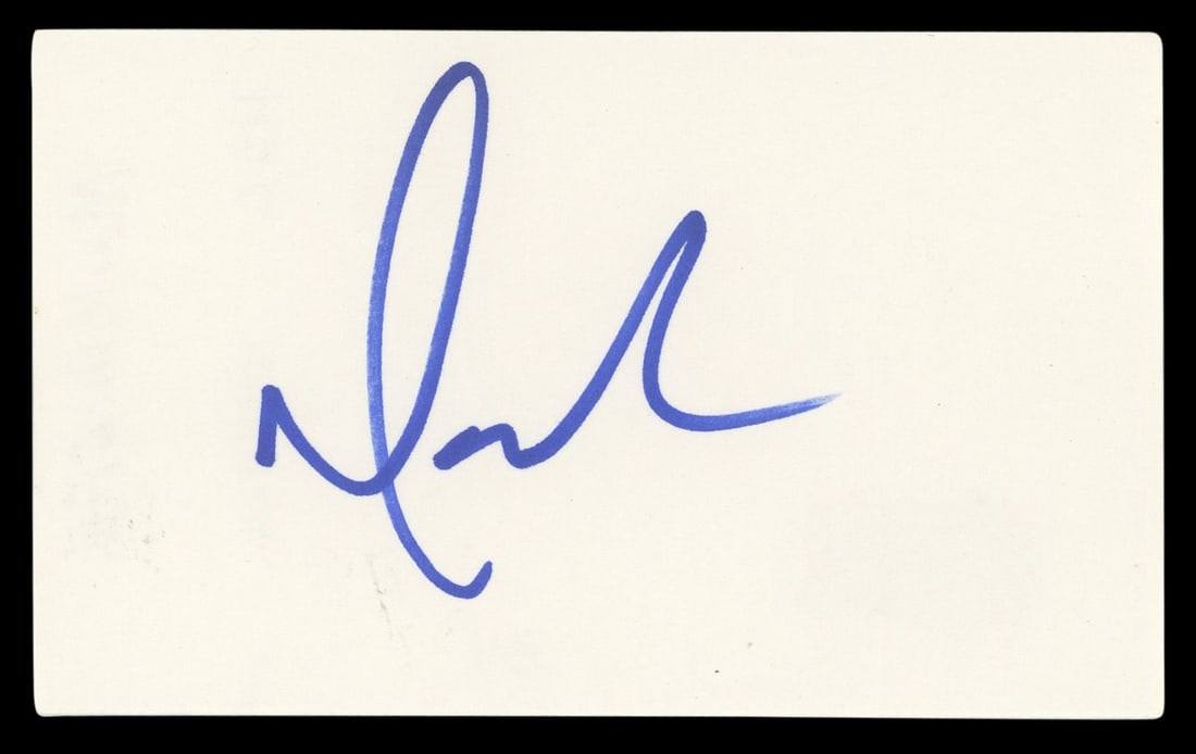 Mark McGrath Sugar Ray Signed 3x5 Index Card Beckett Authenticated (1 of 5)