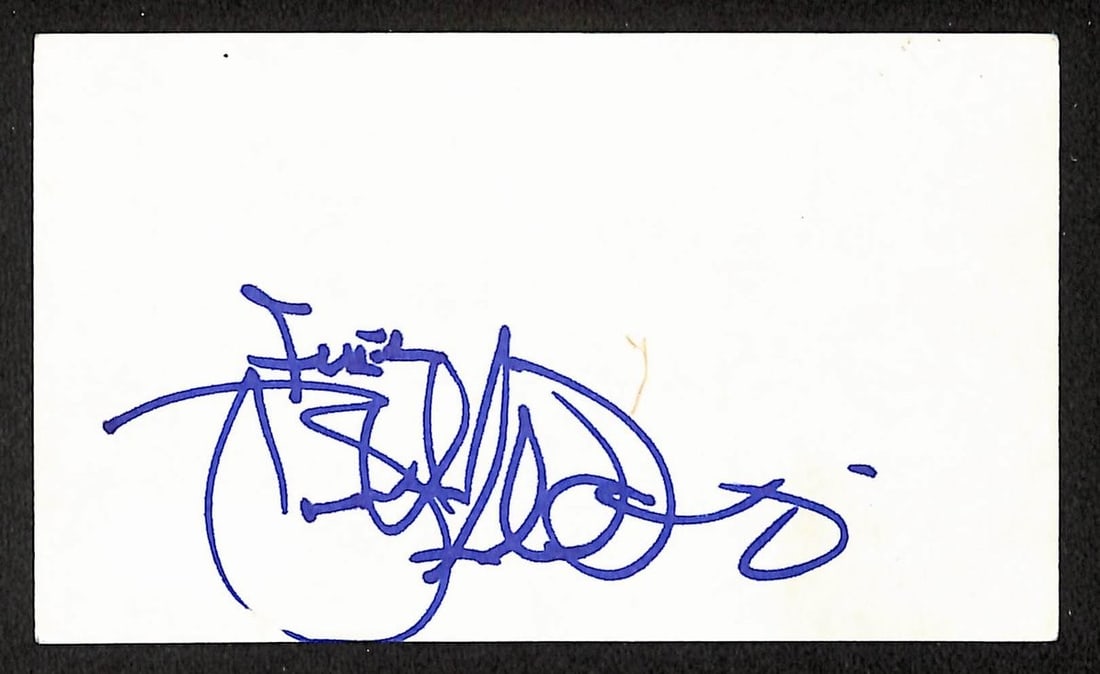 Brett Scallions signed 3x5 index card JSA BA209536 Fuel: Brett Scallions signed 3x5 index card JSA BA209536 Fuel This item is a 3x5 index card autographed by Brett Scallions, associated with Fuel. The autograph has been authenticated by JSA (certification n