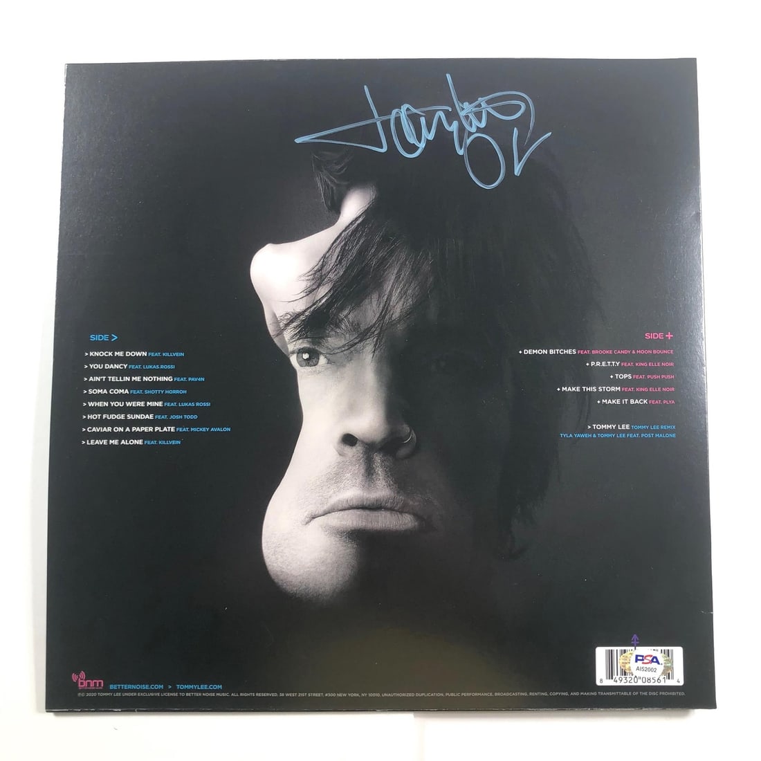 Tommy Lee Autographed Andro Vinyl Album PSA/DNA Certified (1 of 3)