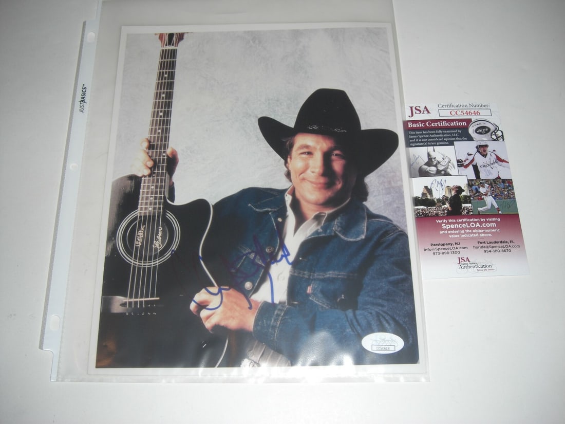 Signed 8x10 Photograph of Clint Black with JSA COA Authentication (1 of 1)