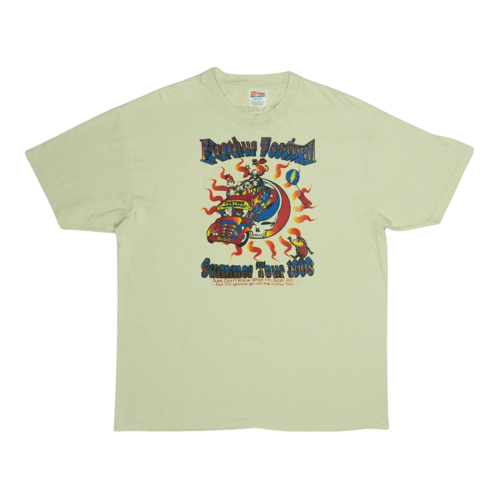 Vintage 1998 Further Festival Summer Concert Tour Graphic T-Shirt White XL (1 of 5)