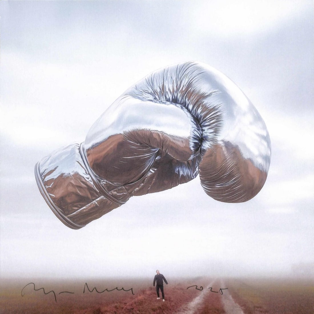 Beckett Authenticated Bryan Adams Roll With The Punches signed album flat (1 of 1)