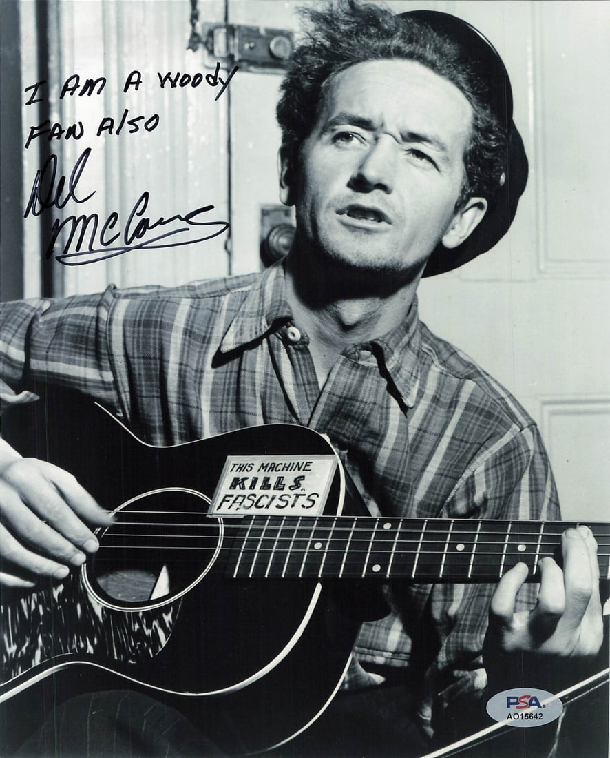 Del McCoury Autographed 8x10 Photo PSA/DNA Certified Musician: Del McCoury Autographed 8x10 Photo PSA/DNA Certified Musician This is a professionally printed 8x10 photograph autographed by renowned musician Del McCoury. The signature has been authenticated by exp
