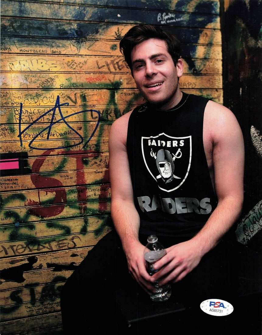 Hoodie Allen Autographed 8x10 Photo PSA/DNA Certified Rapper Collectible (1 of 1)
