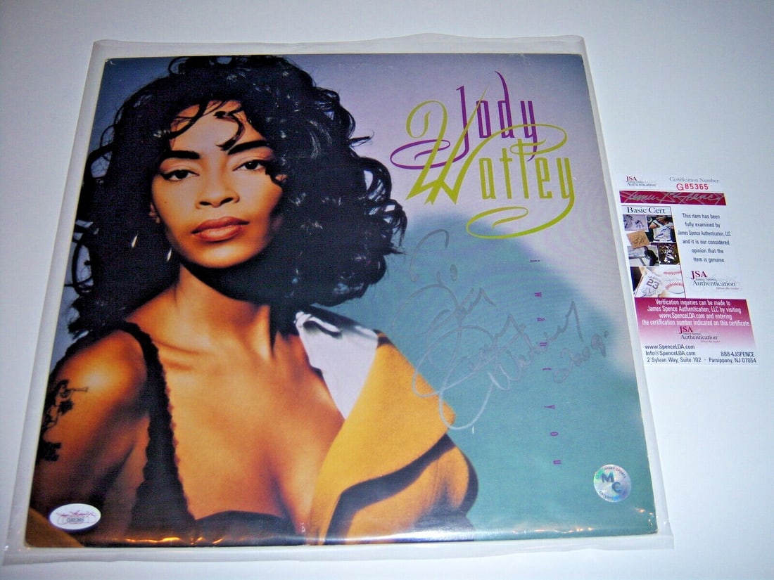 Autographed Jody Watley LP Album With JSA COA Authentication (1 of 1)