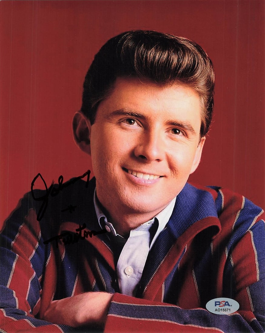 Johnny Tillotson Signed 8x10 Photo PSA/DNA Authenticated Musician (1 of 1)