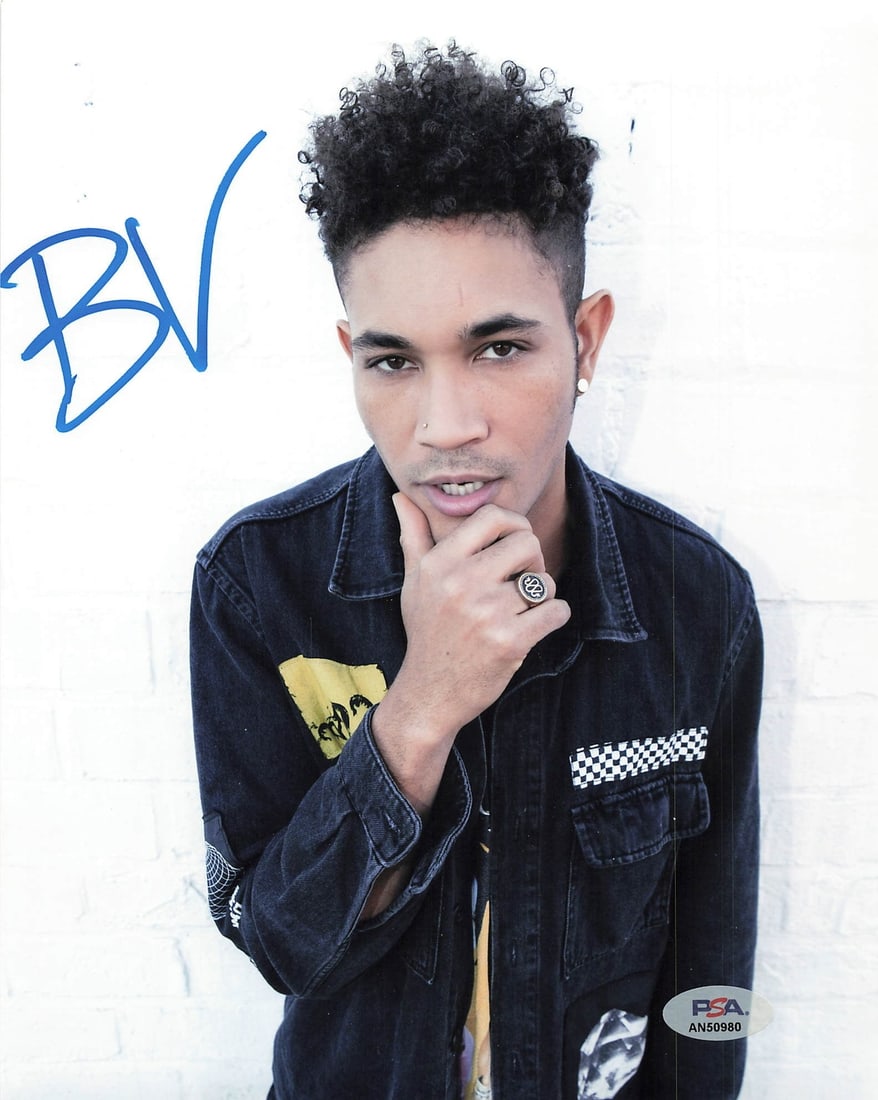 Bryce Vine Signed 8x10 Photo PSA/DNA Autographed Music Memorabilia: Bryce Vine Signed 8x10 Photo PSA/DNA Autographed Music Memorabilia This listing features a professionally printed 8x10 photograph autographed by the talented rapper Bryce Vine. The signature has been 