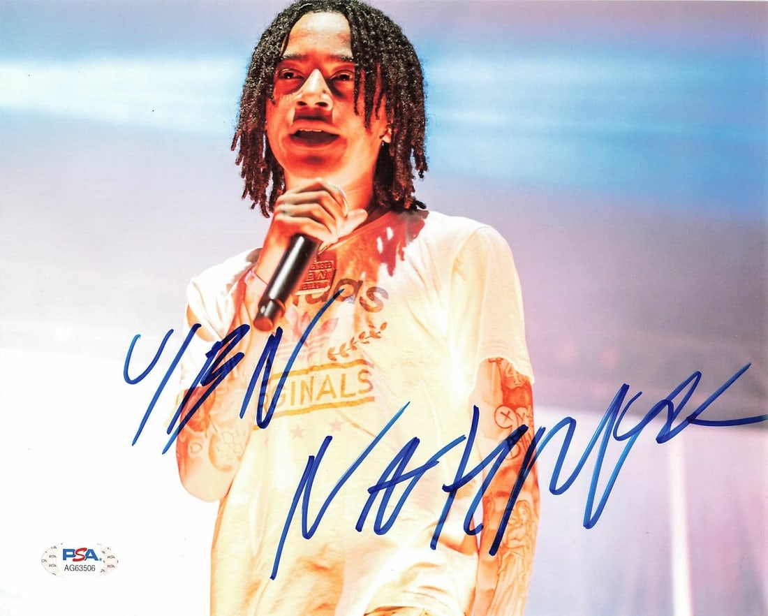 YBN Nahmir Autographed 8x10 Photo PSA/DNA Certified Original: YBN Nahmir Autographed 8x10 Photo PSA/DNA Certified Original This is an original, professionally printed 8x10 photograph autographed by YBN Nahmir. The signature has been authenticated by PSA/DNA, ens