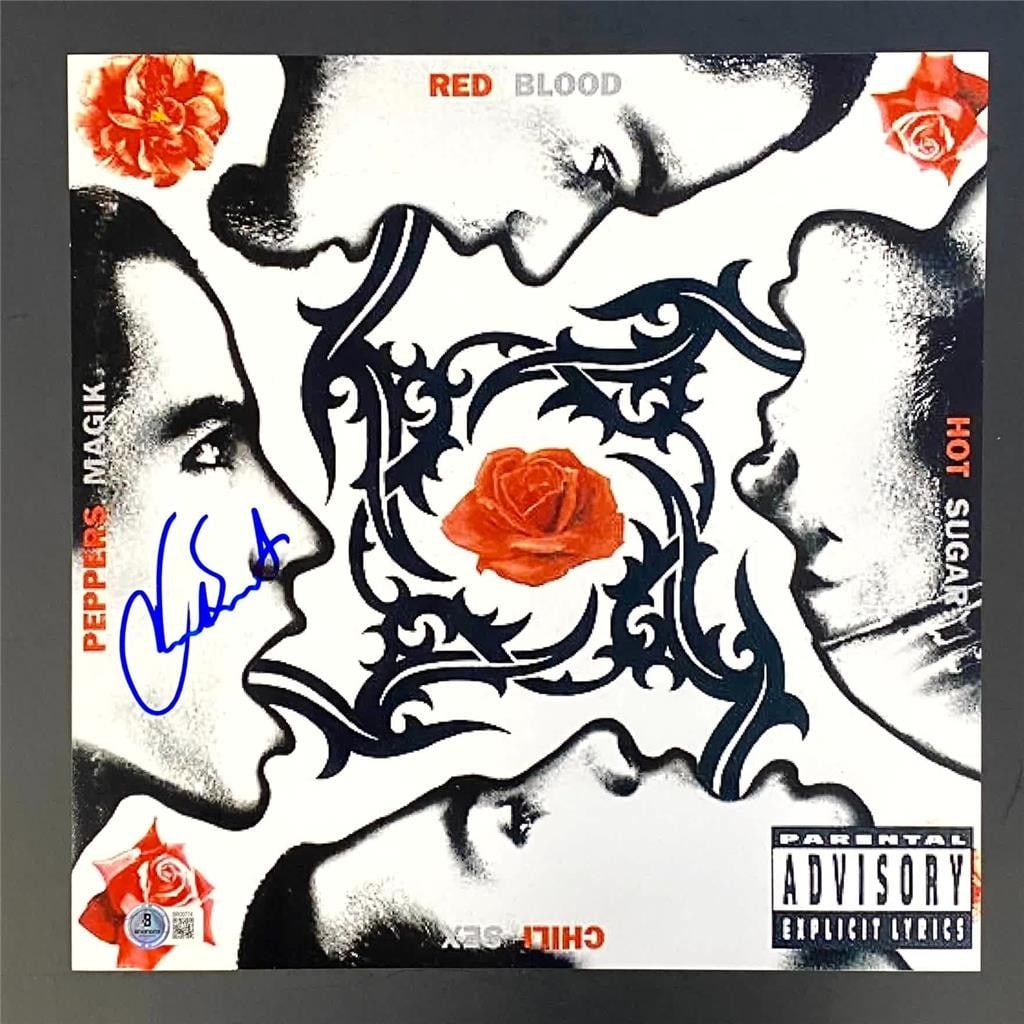 Chad Smith autographed Blood Sugar Sex Magik photo 12x12 Beckett authenticated (1 of 3)