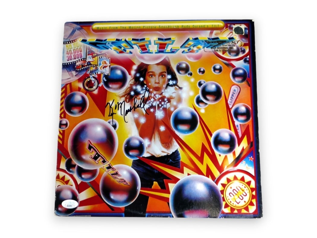 Ken Marshall Autographed Album Cover JSA Certified Authentic: Ken Marshall Autographed Album Cover JSA Certified Authentic This is an original album cover signed by Ken Marshall, featuring his authentic autograph. The item has been authenticated by James Spence 