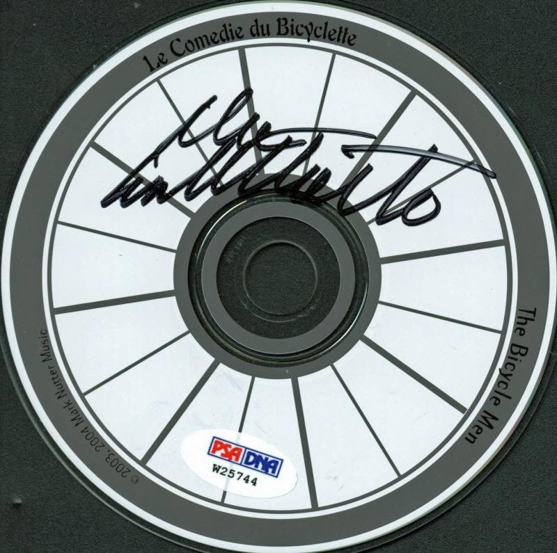 Dan Castellaneta signed Bicycle Men CD booklet PSA DNA certified (1 of 2)