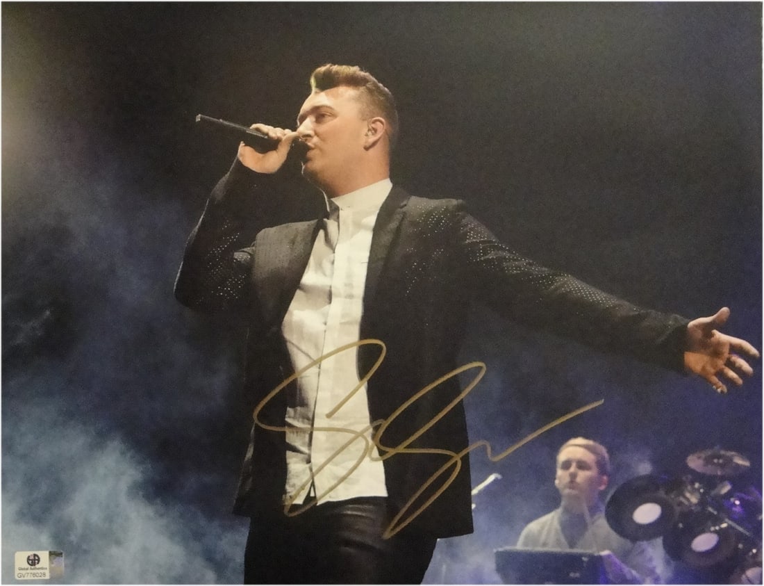 Sam Smith Autographed 11X14 Photo with Global Authentics Authentication (1 of 2)