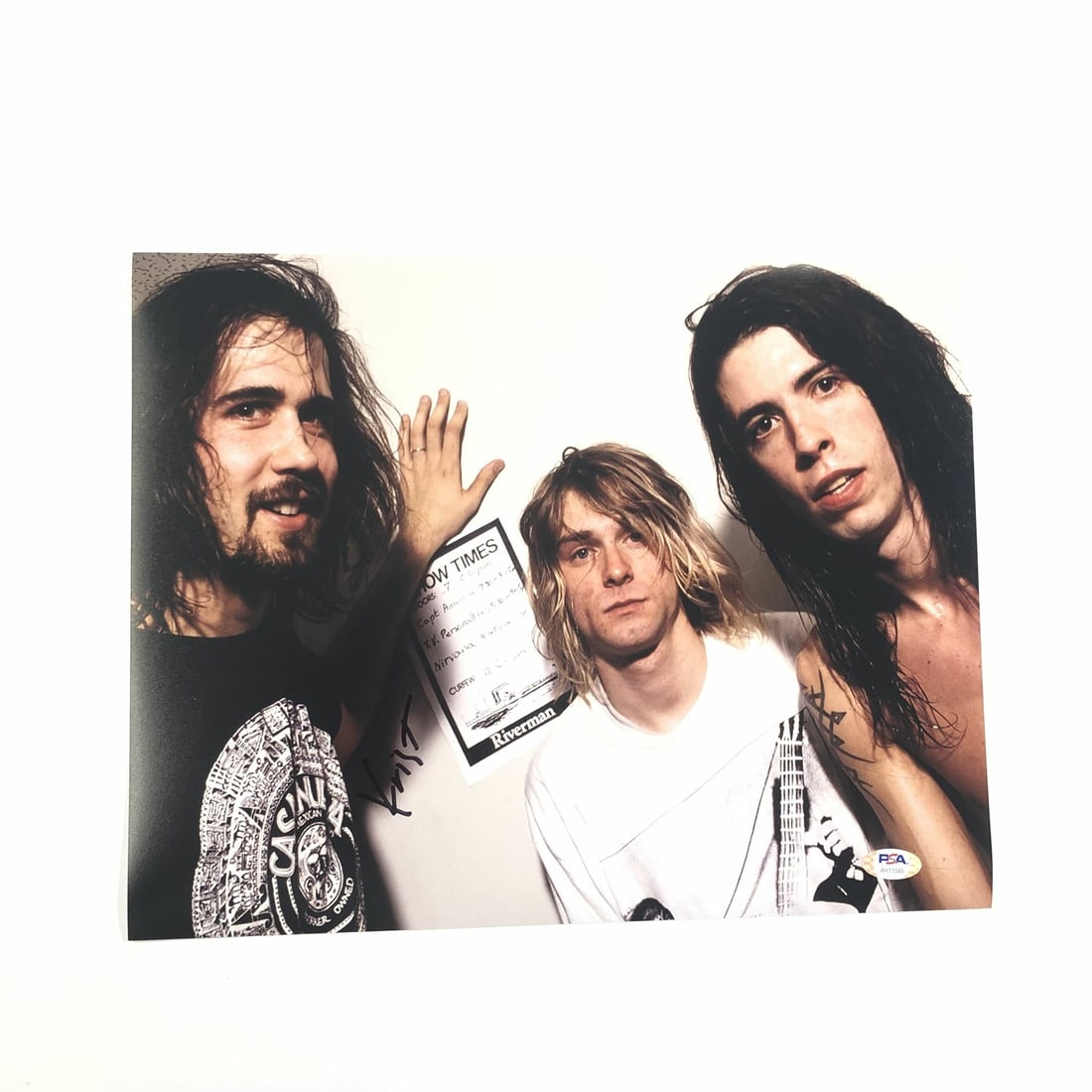 Krist Novoselic Signed 11x14 Photo PSA/DNA Authenticated (1 of 3)