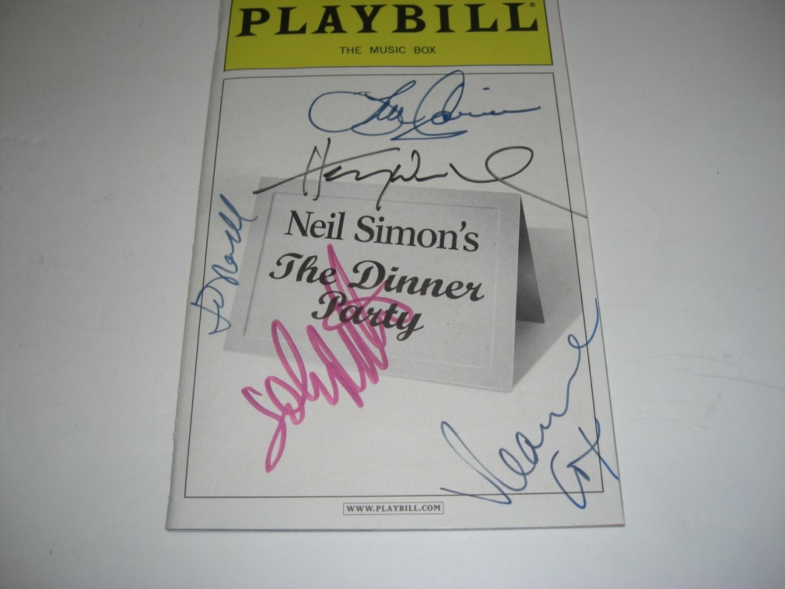 Photograph Signed by Henry Winkler John Ritter Len Cariou with Hologram (1 of 1)