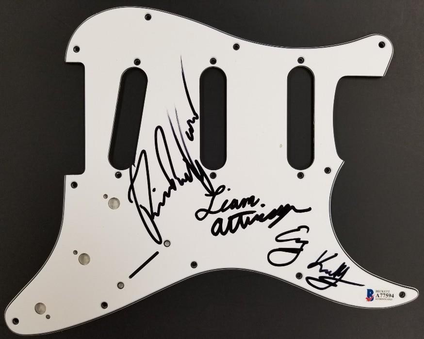 Kelly Garcia Signed Guitar Pickguard With BAS Beckett Authentication (1 of 2)