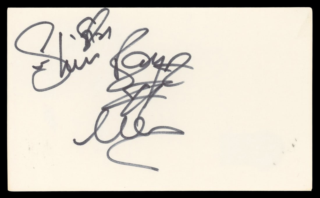 Shawn Stockman Boyz II Men Signed 3x5 Index Card Beckett Certified (1 of 2)