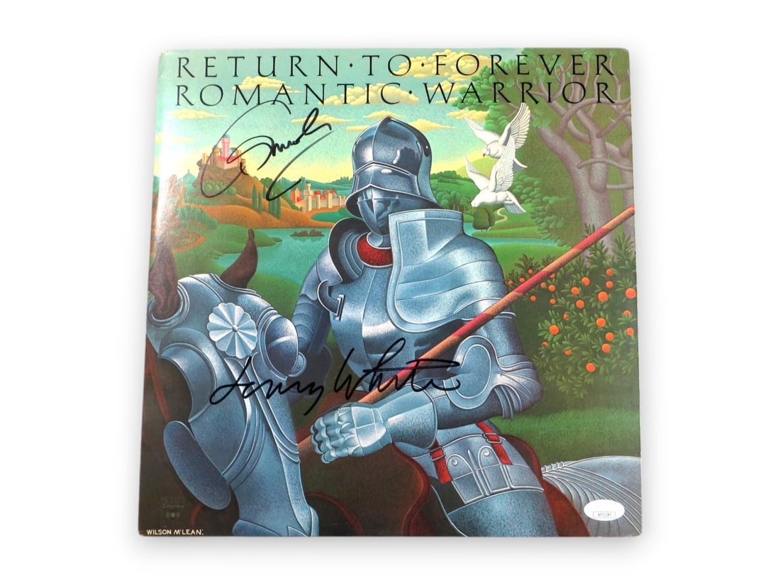 Al Di Meola Lenny White Signed Return to Forever Record JSA Authenticated (1 of 4)