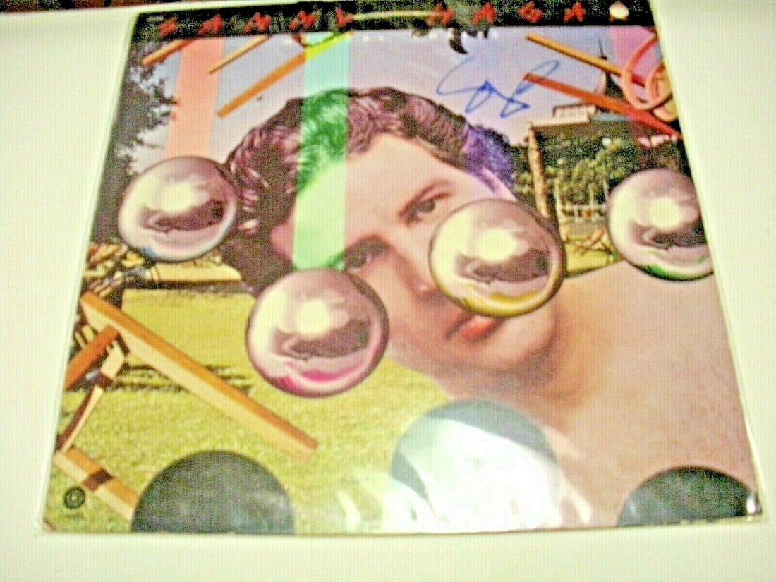 Signed Sammy Hagar Musical Chairs LP Album with Todd Mueller COA (1 of 2)