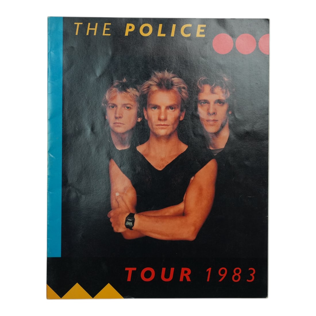 1983 The Police Synchronicity Concert Program (1 of 2)