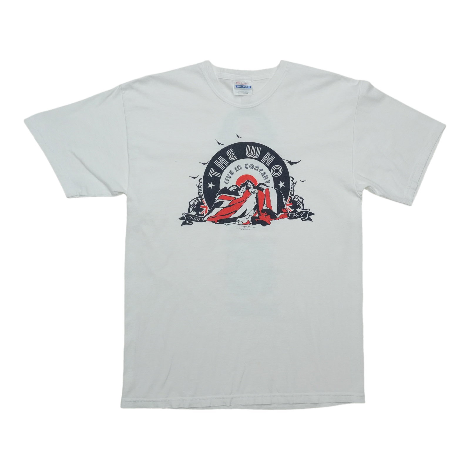 2006 The Who vintage concert tee 100% cotton medium white (1 of 5)