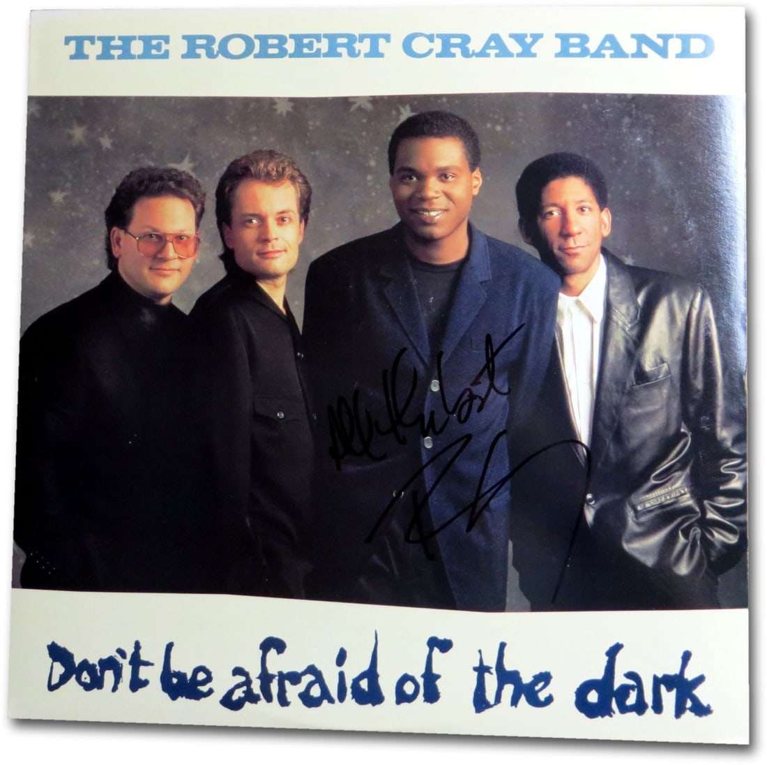 Robert Cray Autographed Don't Be Afraid of the Dark Album Cover JSA Certified (1 of 4)