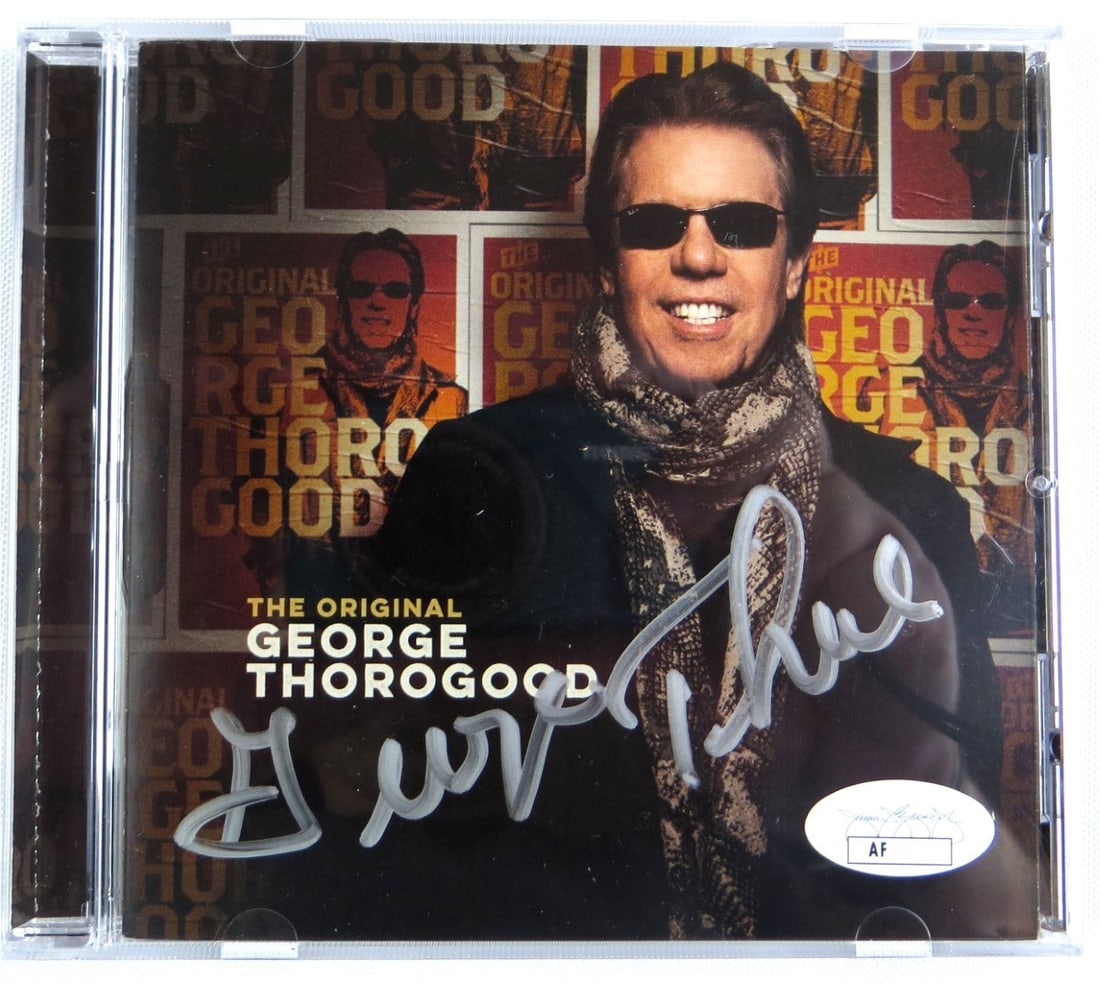 Autographed George Thorogood CD Booklet with JSA Authentication (1 of 3)
