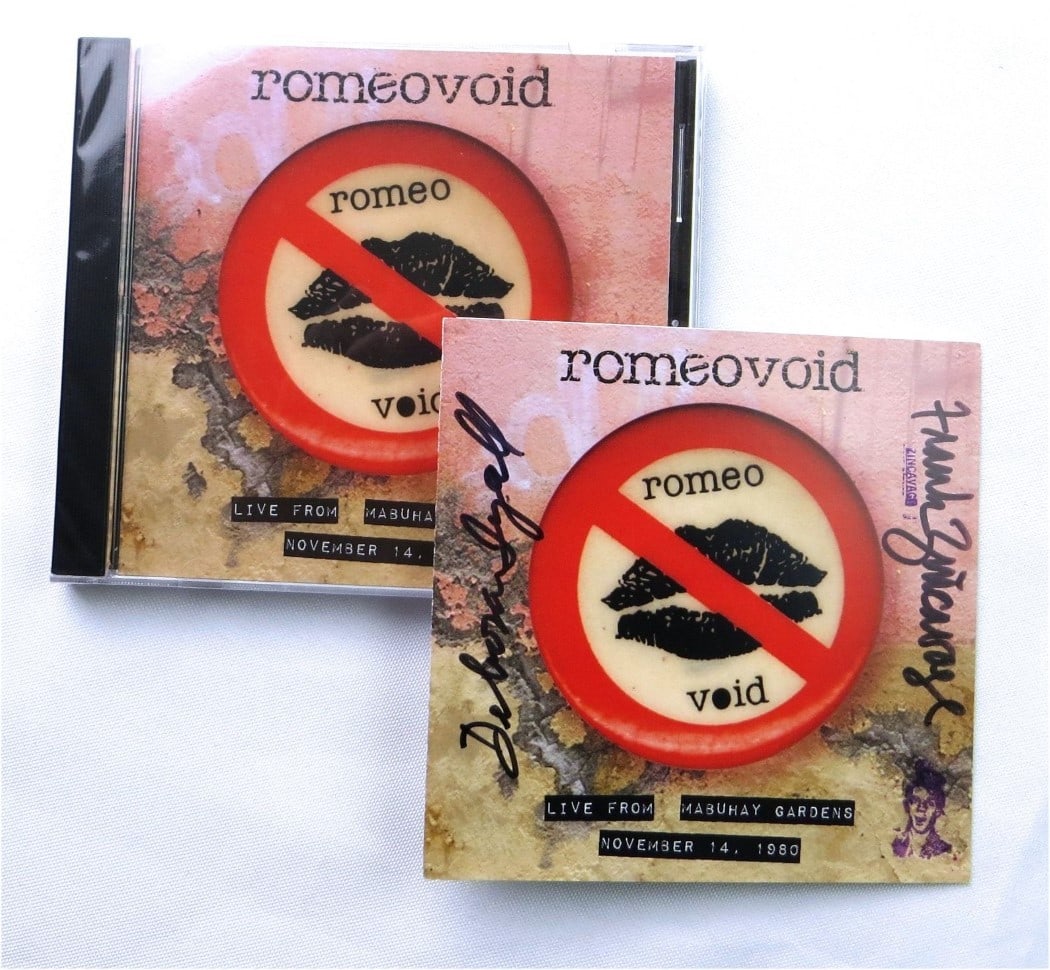 Romeo Void CD Booklet Signed by Debora Iyall and Frank Zincavage Beckett Authenticated (1 of 3)