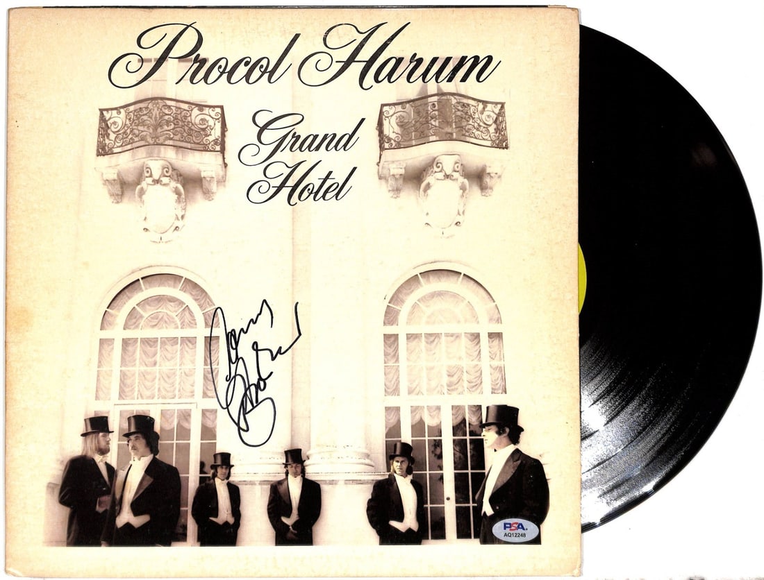 Grand Hotel Album Signed by Gary Brooker PSA DNA Certified (1 of 3)