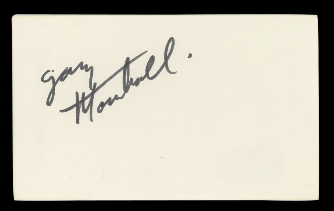 Garry Marshall Signed 3x5 Index Card Beckett Authenticated Princess Diaries (1 of 5)