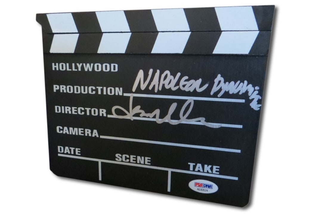 Jared Hess Signed Mini Clapper Napoleon Dynamite PSA Authenticated (1 of 2)