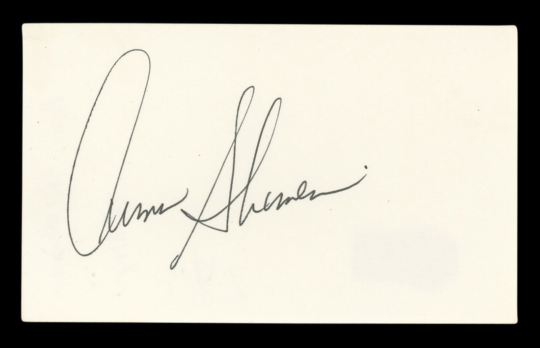 Armin Shimerman Signed Star Trek 3x5 Index Card BAS Authenticated (1 of 5)