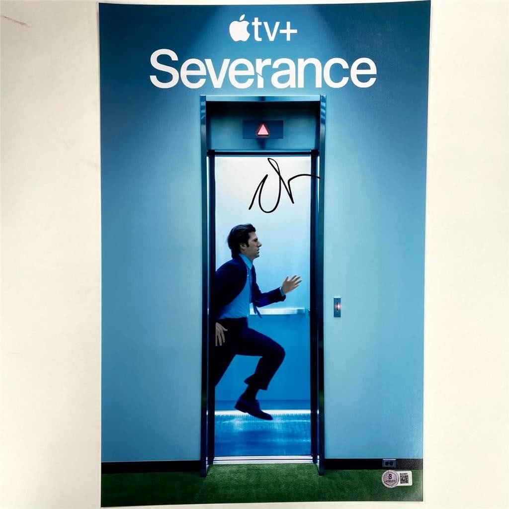 Severance 11x17 photo signed by Adam Scott with Beckett authentication (1 of 3)
