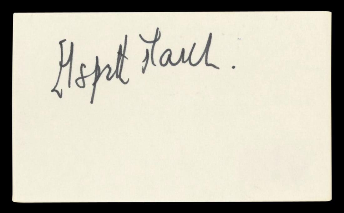Elspeth March Autographed 3x5 Index Card Three Lives of Thomasina Beckett Authenticated: Elspeth March Autographed 3x5 Index Card Three Lives of Thomasina Beckett Authenticated This autographed 3x5 index card features the signature of Elspeth March, known for her role in 'Three Lives of T