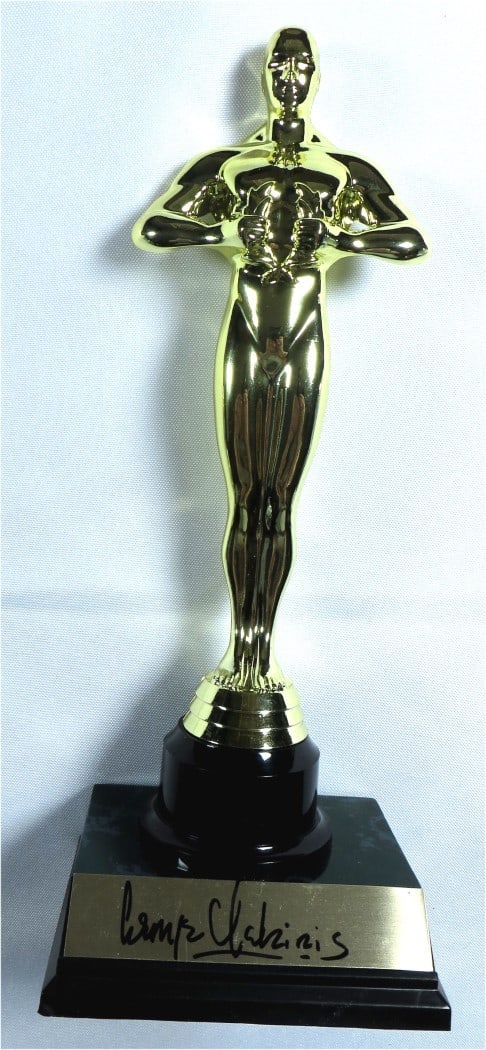 George Chakiris Signed West Side Story Award Statue 11in Beckett Authenticated (1 of 4)