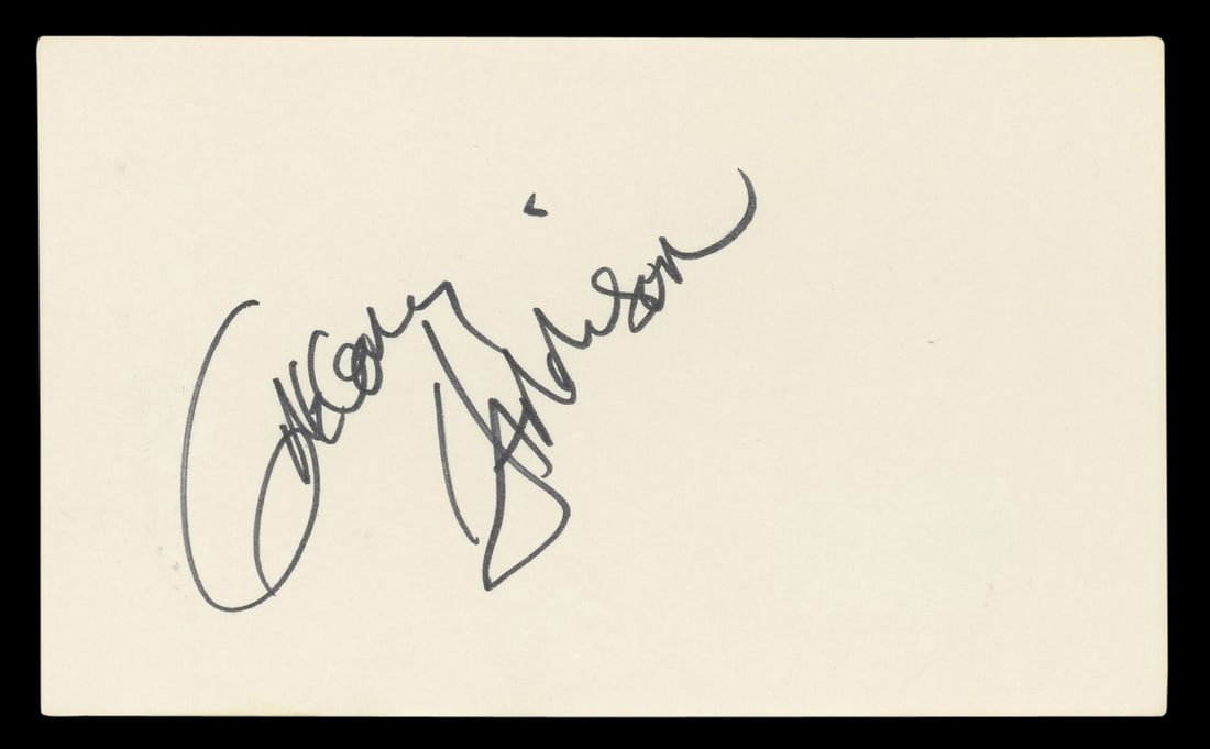 Gregory Harrison Signed Trapper John M.D. 3x5 Index Card Beckett Authenticated: Gregory Harrison Signed Trapper John M.D. 3x5 Index Card Beckett Authenticated This authentic 3x5 index card is personally signed by Gregory Harrison, famed for his role in Trapper John, M.D. The sign