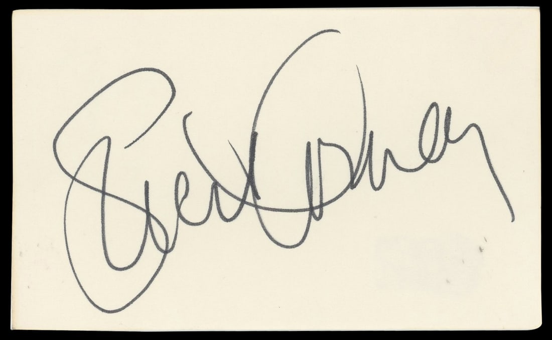 Lucie Arnaz Signed 3x5 Index Card Beckett Authenticated Here's Lucy: Lucie Arnaz Signed 3x5 Index Card Beckett Authenticated Here's Lucy This 3x5 index card is personally signed by Lucie Arnaz from "Here's Lucy." The autograph is authenticated by Beckett Authentication
