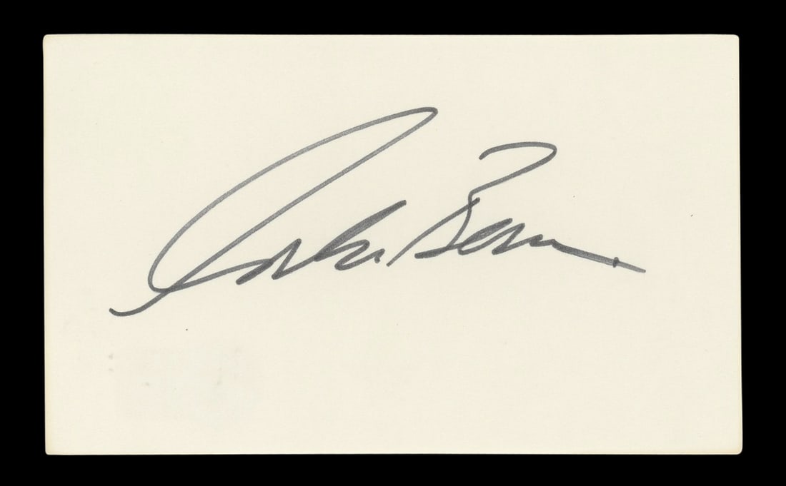 Corbin Bernsen Signed L.A. Law 3x5 Index Card Authenticated by Beckett: Corbin Bernsen Signed L.A. Law 3x5 Index Card Authenticated by Beckett This authentic 3x5 index card is personally signed by Corbin Bernsen, known for his role in the iconic television series L.A. Law