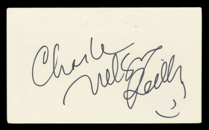 Charles Nelson Reilly Signed 3x5 Index Card Match Game BAS Authenticated: Charles Nelson Reilly Signed 3x5 Index Card Match Game BAS Authenticated This authentic 3x5 index card has been personally signed by Charles Nelson Reilly, a prominent figure from the iconic game show