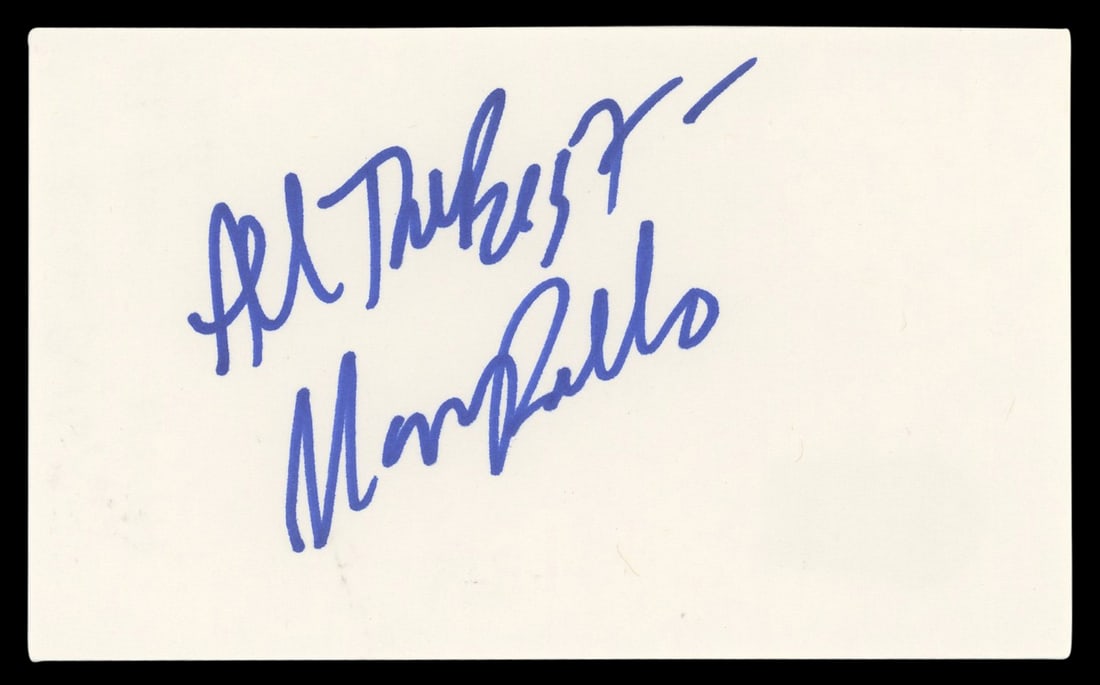 Maria Bello Autographed 3x5 Index Card With Inscription Beckett Authenticated (1 of 5)
