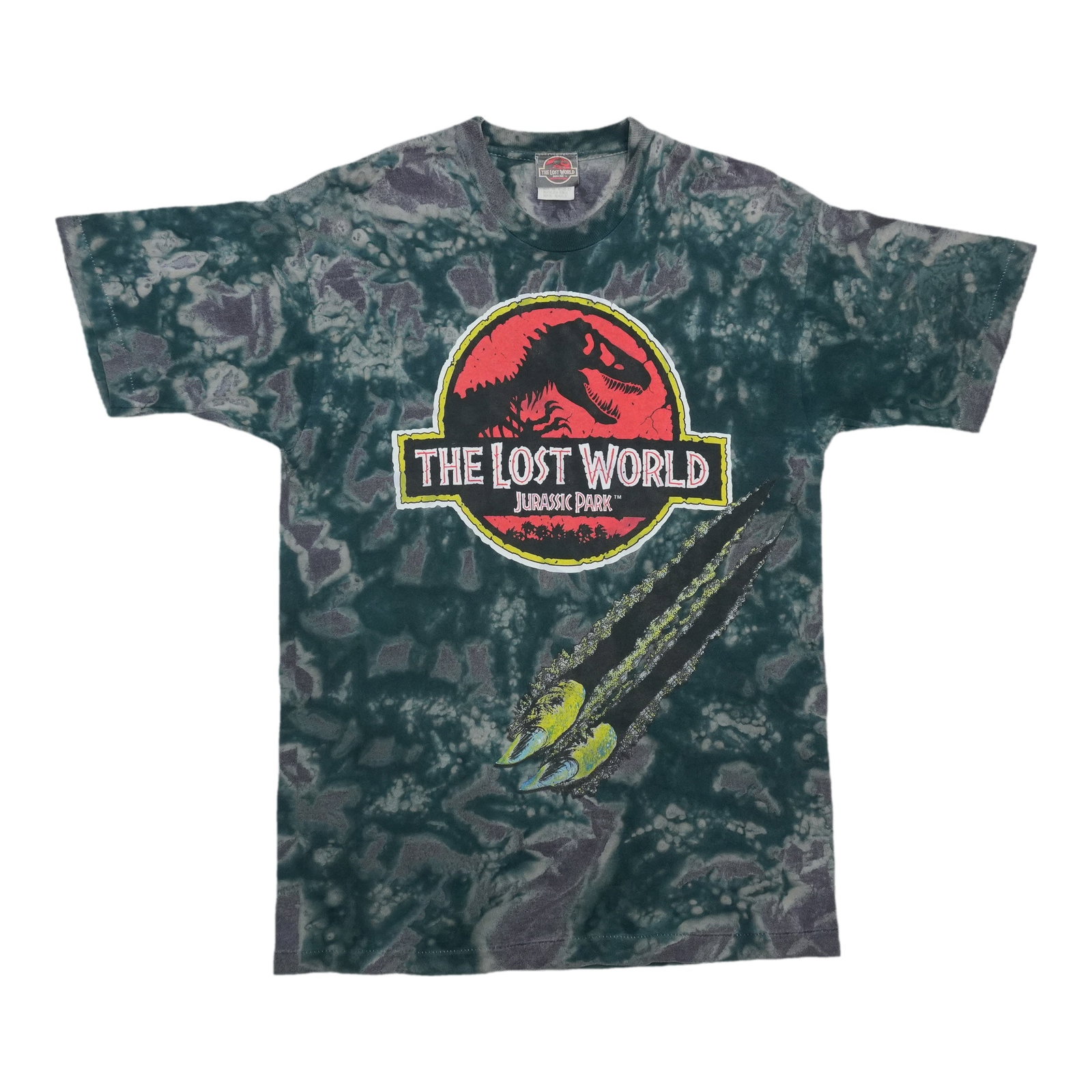 Vintage 1997 Jurassic Park Lost World Cotton Shirt Green: Vintage 1997 Jurassic Park Lost World Cotton Shirt Green This is an original vintage 1997 The Lost World Jurassic Park shirt, not a modern reproduction. The shirt is made from 100% cotton and comes in