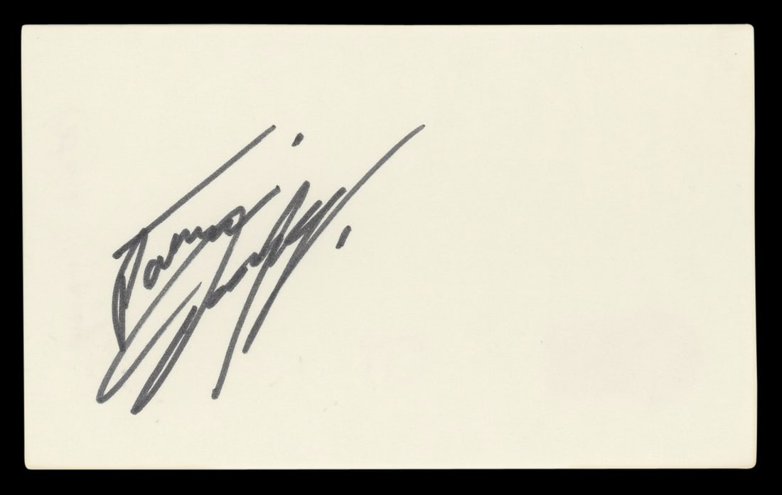 Patrick Dempsey Signed Grey's Anatomy 3x5 Index Card BAS Authenticated (1 of 5)