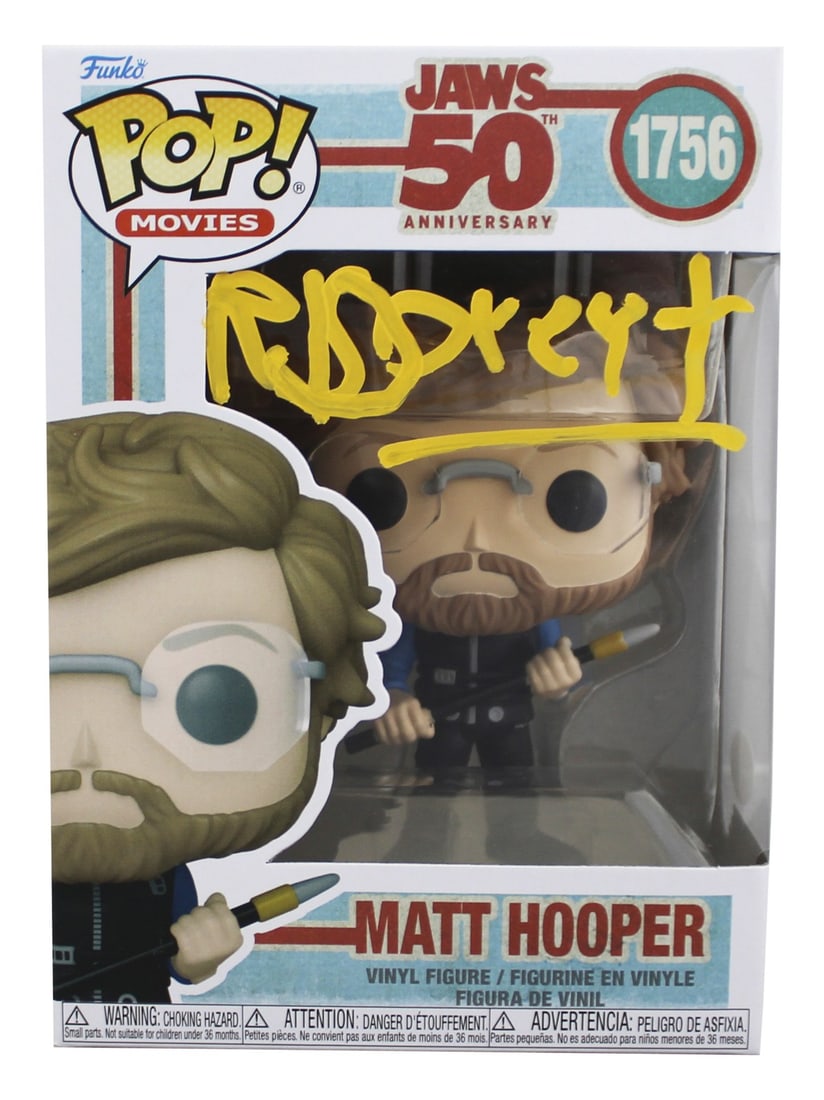 Jaws Matt Hooper Funko Pop Signed by Richard Dreyfuss JSA (1 of 7)