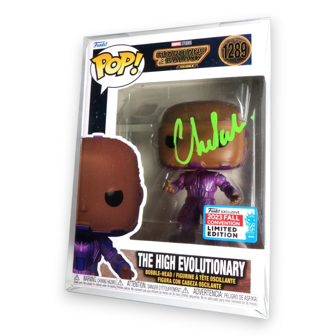 Chukwudi Iwuji Signed Funko POP! Guardians of the Galaxy Beckett Authenticated: Chukwudi Iwuji Signed Funko POP! Guardians of the Galaxy Beckett Authenticated Add a unique collectible to your display with this Chukwudi Iwuji Autographed Funko POP! Figure from Guardians of the Gal